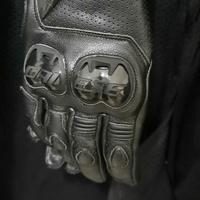 Giacca moto più guanti