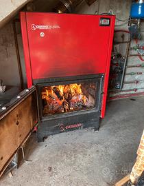 Caldaia carinci 34 a legnaaccumulo+pannelli solari