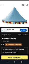 tenda circo Ikea 