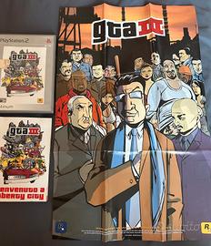 GTA III Platinum Ps2 Completo Versione italiana 