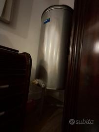Tanica acciaio con rubinetto 200 litri 