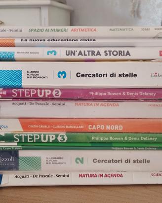 Libri scuola media 1-2-3