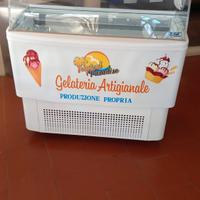 vetrina gelato 7 gusti ISA 