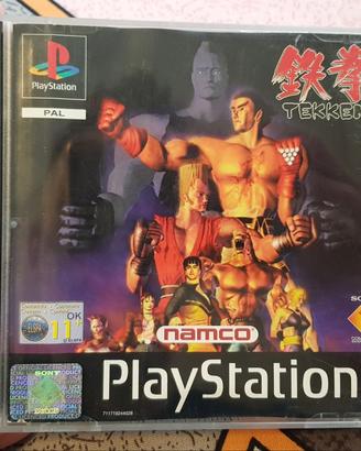 gioco tekken 1 playstation prima edizione