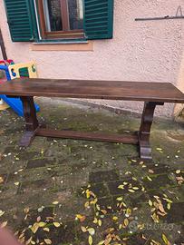 Tavolo fratino in legno massello