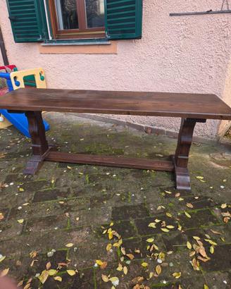 Tavolo fratino in legno massello