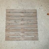 quadrotti in legno da giardino