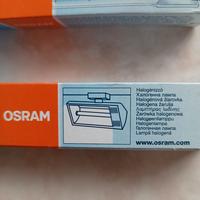 alogena 2  lampadine osram nuove R7s 750W 