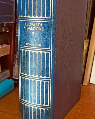 GIACOMO LEOPARDI - ZIBALDONE - 1° vol. I MERIDIANI
