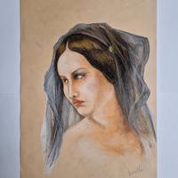 Pastello su spolvero 35x50