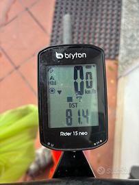 Bryton Ryder 15 neo ciclo computer bici