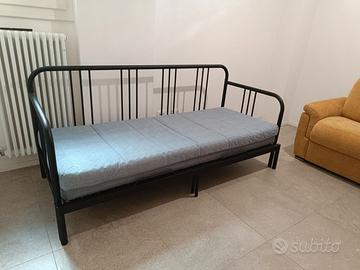 Divano Letto Matrimoniale IKEA FYRESDAL Ferro Nero