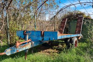 Rimorchio/carrello agricolo Beranzoni 50 con rampe