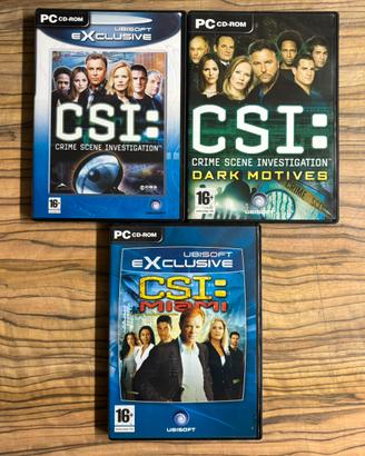 Serie di videogiochi PC CSI Crime Scene Investigat