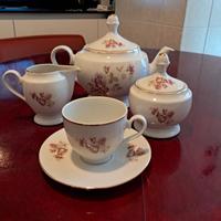 Servizio da the' da 12 porcellana tedesca