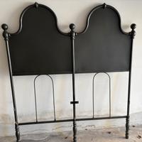 Letto in ferro battuto “da prete”