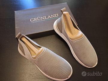 Scarpe estive mocassini Grünland donna tg 36 argen