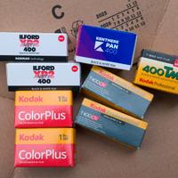 PELLICOLE NEGATIVE 120 E 35MM