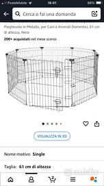 Recinto per cuccioli