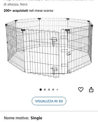 Recinto per cuccioli