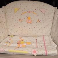 Paracolpi + Piumone lettino trapuntino estraibile