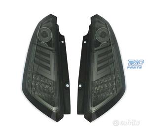 FANALI PER FIAT GRANDE PUNTO 05-09 LED FONDO CROMA