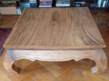 Tavolo Opium in teak