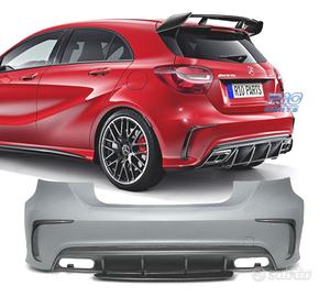 PARAURTI POSTERIORE MERCEDES A W176 15-18 LOOK AMG