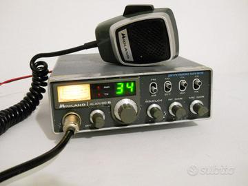 midland cb  radio midland  con microfono