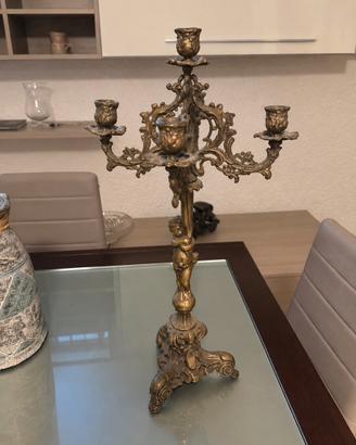 Candelabro figurale d’antiquariato