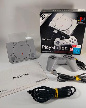 Sony PlayStation Classic Mini - Console 20 Giochi 