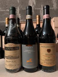 Lotto barolo barbaresco piemonte vintage