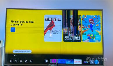 TV Philips 65” 4K (65PUS6703) - SCHERMO ROTTO