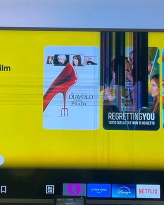 TV Philips 65” 4K (65PUS6703) - SCHERMO ROTTO