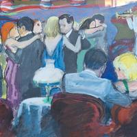 quadro Alberto Sughi olio su tela con autentiche