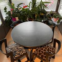 Tavolo da pranzo in legno massello + 4 sedie