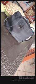 Borsa vintage Prada nera in nylon