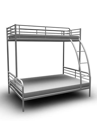 Letto a castello 3 posti