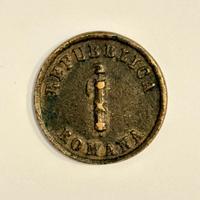 Seconda Repubblica Romana 1 Baiocco 1849 A Ancona