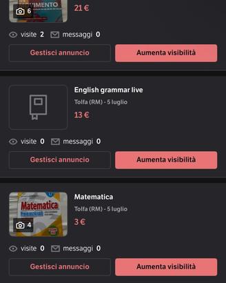 Libri scolastici ad 1€