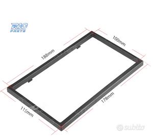 TELAI 2 DIN PER AUTORADIO XTRONS 115X188MM