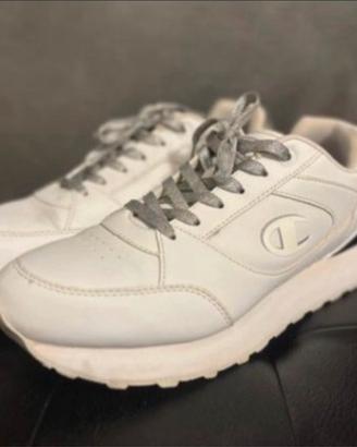 Scarpe champion RR champ plat bianche
