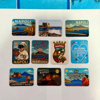 10Pz Calamite Napoli souvenir magneti frigo Italia