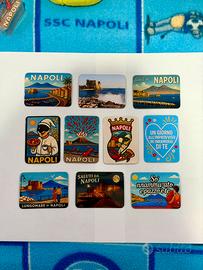 10Pz Calamite Napoli souvenir magneti frigo Italia