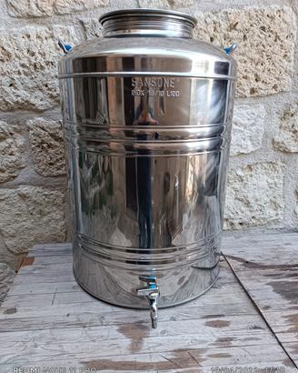 Contenitore di Olio Acciaio inox 