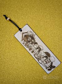 Segnalibro legno handmade – One Piece fan art – ci