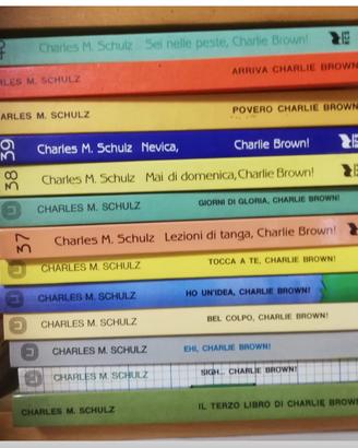 SCHULZ - Charlie Brown Milano Libri serie completa