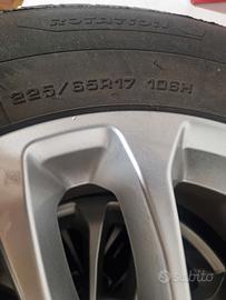Gomme invernali con cerchi Ford Kuga 225/65 R17 10