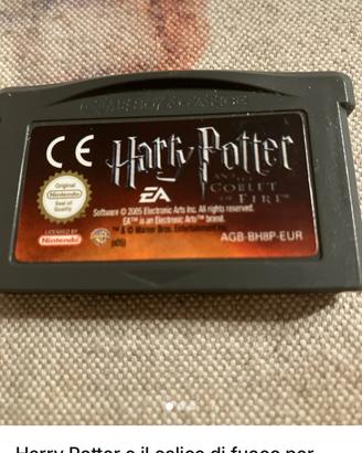 Harry Potter e il calice di fuoco per gameboy adva