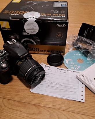 NIKOD D3300 18-55 VR kit